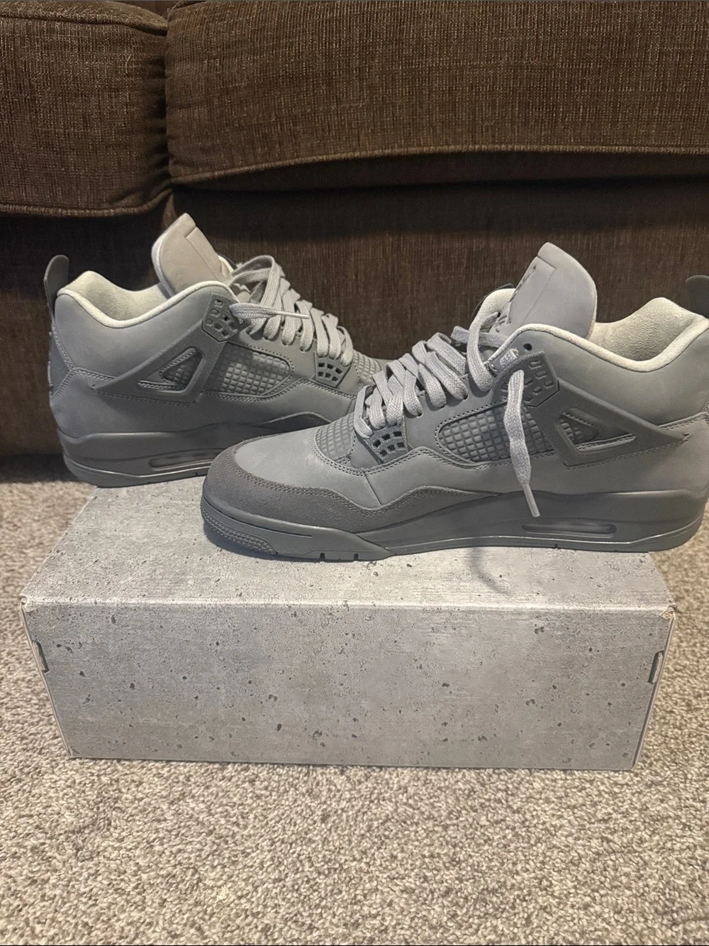 Jordan Men’s Sneakers in Light Grey